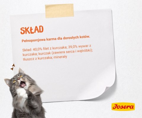 JOSERA Filet kurczak - mokra karma dla kota - 70 g JOSERA Filet kurczak - mokra karma dla kota - 70 g