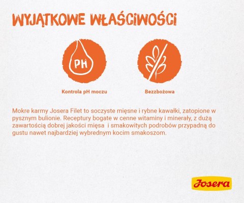 JOSERA Filet kurczak - mokra karma dla kota - 70 g JOSERA Filet kurczak - mokra karma dla kota - 70 g