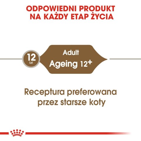 ROYAL CANIN FHN Ageing 12+ w galaretce - mokra karma dla kota starszego - 12x85g