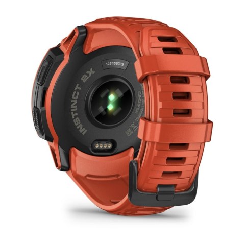 Zegarek sportowy Garmin Instinct 2X SOLAR Czerwony