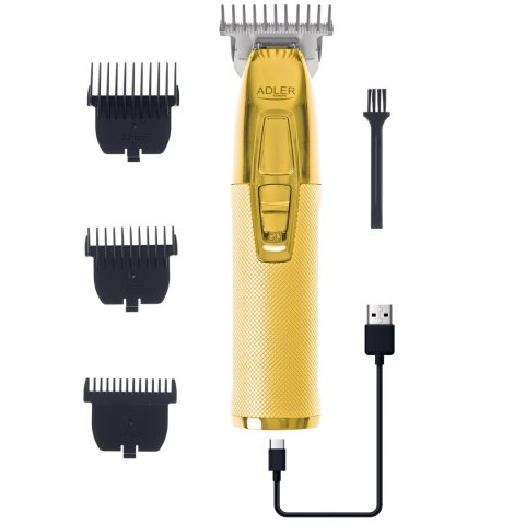 Trymer ADLER AD 2836g złoty USB