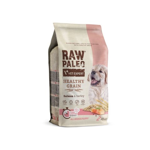VetExpert Raw Paleo Healthy Grain Salmon&Barley Puppy - Karma sucha dla psów - 2kg VetExpert Raw Paleo Healthy Grain Salmon&Barley Puppy - Karma sucha dla psów - 2kg