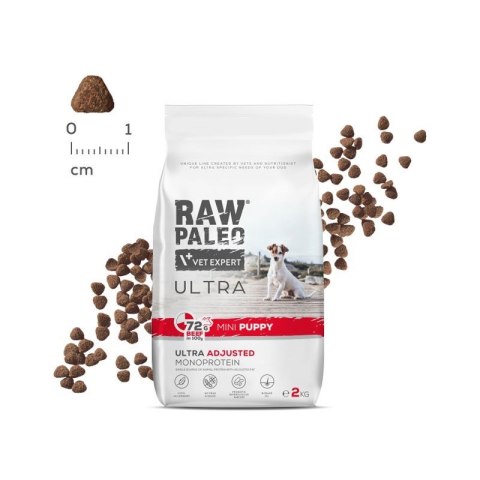VetExpert Raw Paleo Ultra Wołowina Mini Puppy 2kg VetExpert Raw Paleo Ultra Wołowina Mini Puppy 2kg