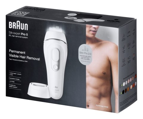 Depilator Braun Silk-expert Pro 5 PL5145 IPL biało-srebrny