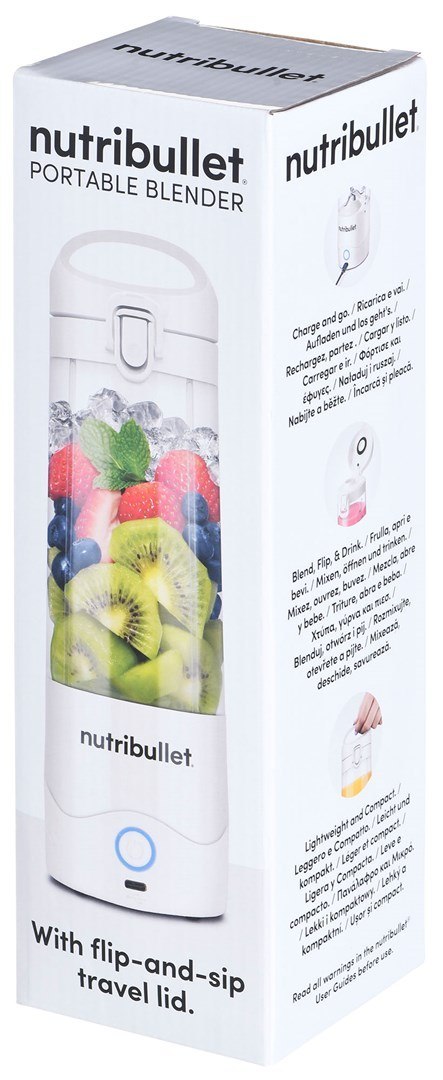 Blender bezprzewodowy Nutribullet NBP003W biały