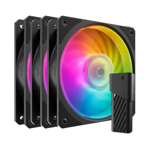 COOLER MASTER WENTYLATOR Mobius 120P ARGB 3-Pack Fan Kit