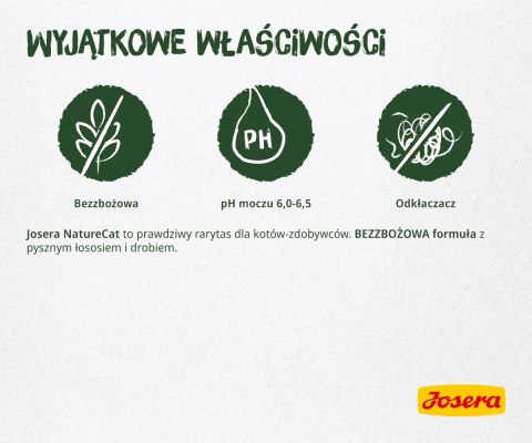 JOSERA NatureCat - sucha karma dla kota - 2kg JOSERA NatureCat - sucha karma dla kota - 2kg