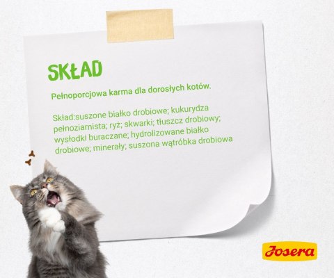 JOSERA SensiCat - sucha karma dla kota 10 kg JOSERA SensiCat - sucha karma dla kota 10 kg