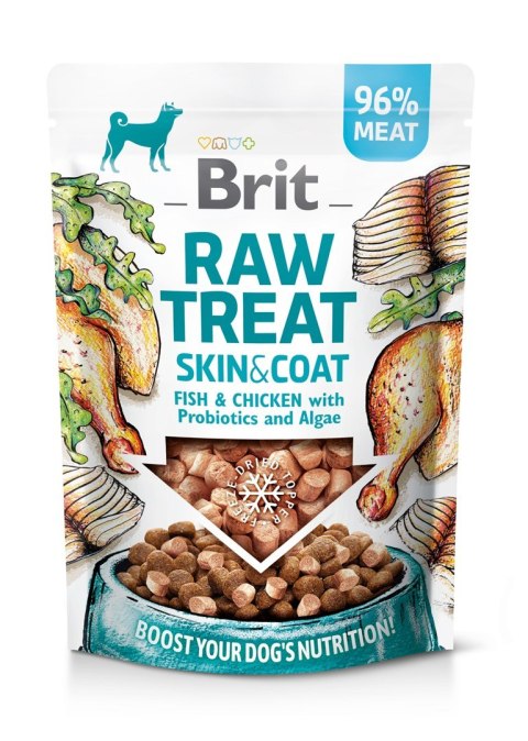 BRIT RAW TREAT SKIN&COAT FISH&CHICKEN 40g BRIT RAW TREAT SKIN&COAT FISH&CHICKEN 40g