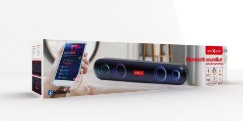 GEMBIRD GŁOŚNIK SOUNDBAR 2X 5W BLUETOOTH CZARNY