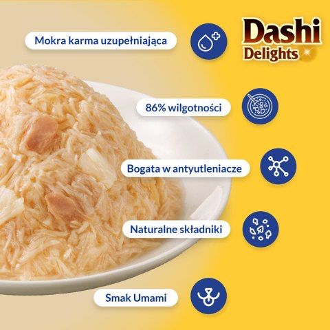 INABA CAT DASHI DELIGHTS FLAKES CHICKEN TUNA 40g INABA CAT DASHI DELIGHTS FLAKES CHICKEN TUNA 40g