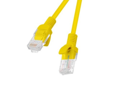 PATCHCORD KAT.5E UTP 0.5M ŻÓŁTY FLUKE PASSED LANBERG 10-PACK PATCHCORD KAT.5E UTP 0.5M ŻÓŁTY FLUKE PASSED LANBERG 10-PACK