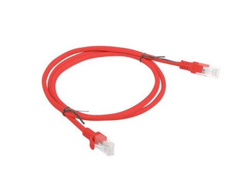 PATCHCORD KAT.5E UTP 1M CZERWONY FLUKE PASSED LANBERG 10-PACK PATCHCORD KAT.5E UTP 1M CZERWONY FLUKE PASSED LANBERG 10-PACK
