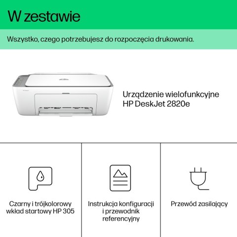 HP DeskJet 2820e All-In-One 588K9B (WYPRZEDAŻ)