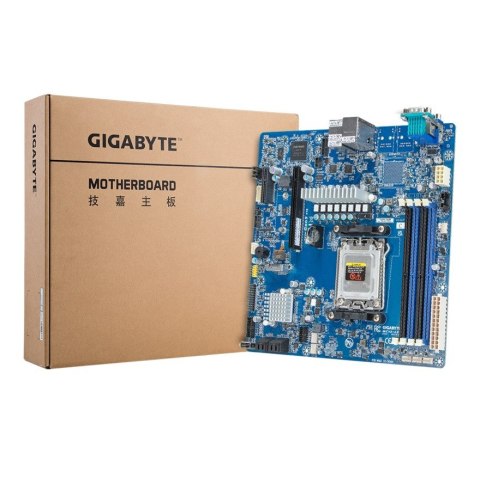 Płyta główna Gigabyte MC13-LE0 1x AM5 AMD Epyc 4004/Ryzen 7000 B650E (4xDIMM, 4x SATA, 1xM.2, 2x1Gbe, IPMI, mATX)