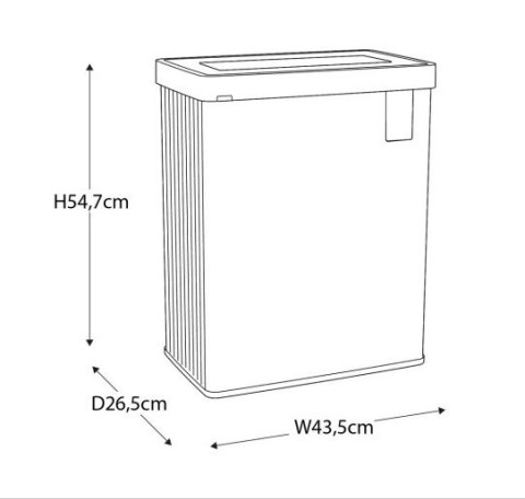 Kosz do recyklingu 54 L 261013 KETER Kosz do recyklingu 54 L 261013 KETER