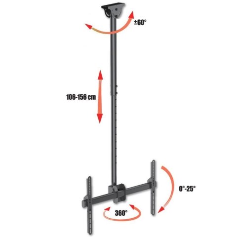 TECHLY UCHWYT SUFITOWY TV LED/LCD 37-70 CALI 50KG