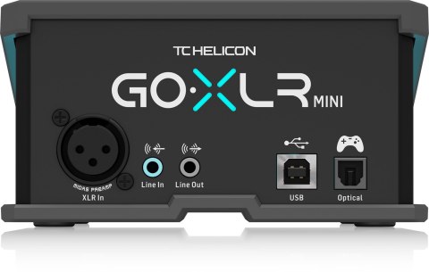 TC Helicon Go XLR Mini - Mikser i interfejs audio USB (WYPRZEDAŻ)