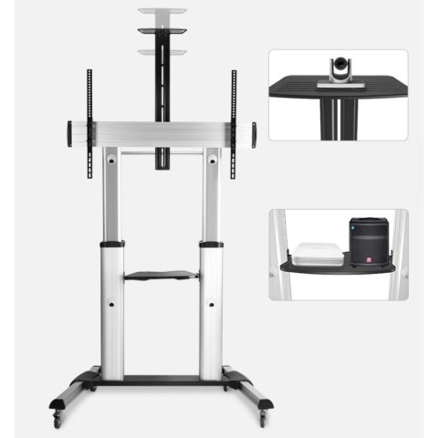 TECHLY MOBILNY STOJAK TV LED/LCD/PDP 60-100 CALI 1