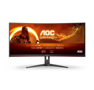 MONITOR AOC LED 34" CU34G2XE/BK