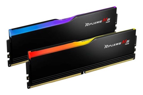 G.SKILL RIPJAWS M5 RGB DDR5 2X48GB 6000MHZ CL30-36 BLACK F5-6000J3036F48GX2-RM5RK