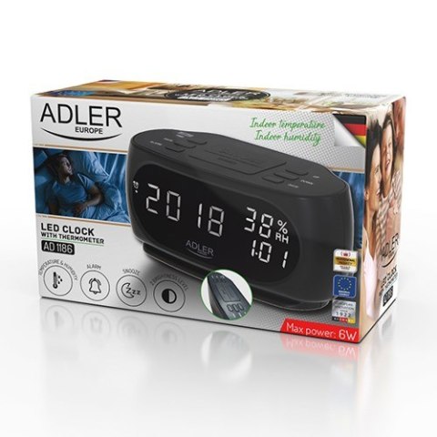 Budzik LED ADLER AD 1186