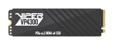 SSD PATRIOT VIPER VP4300 2TB M.2 2280 NVMe PCIe Gen4X4 ( up to 7400MB/s ) SSD PATRIOT VIPER VP4300 2TB M.2 2280 NVMe PCIe Gen4X4 ( up to 7400MB/s )