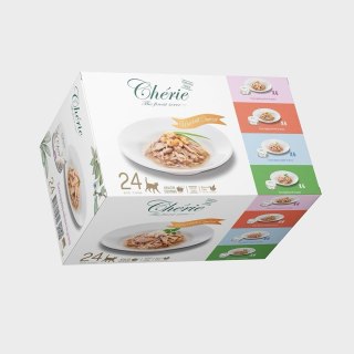 Cherie Kule włosowe TUŃCZYK zestaw 24 x 80g