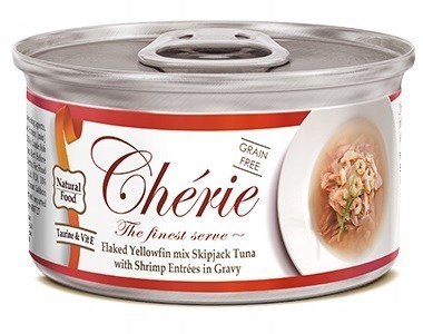 Cherie MIKS TUŃCZYKA W SOSIE zestaw 24 x 80g