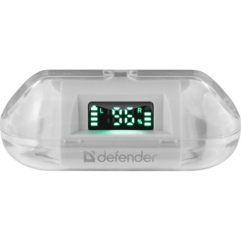 DEFENDER SŁUCHAWKI BLUETOOTH TWINS 916 BIAŁE