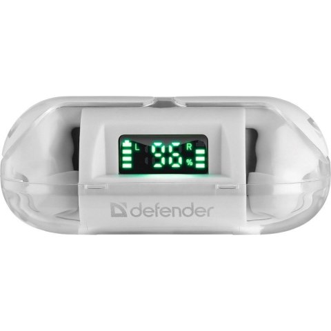 DEFENDER SŁUCHAWKI BLUETOOTH TWINS 916 BIAŁE