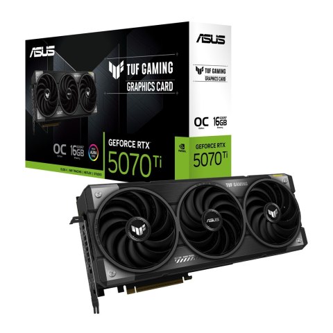 Karta graficzna ASUS TUF Gaming GeForce RTX 5070 Ti OC 16GB