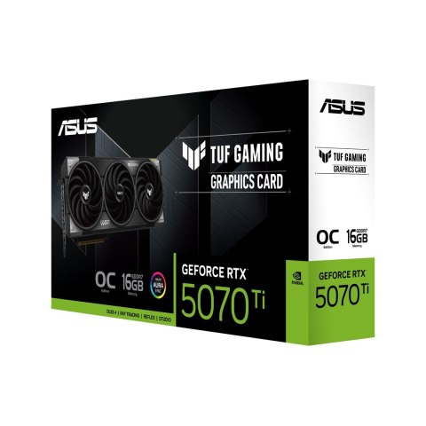 Karta graficzna ASUS TUF Gaming GeForce RTX 5070 Ti OC 16GB