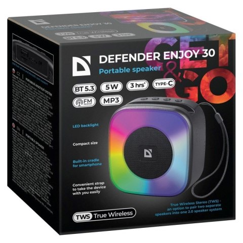 DEFENDER GŁOŚNIK ENJOY 30 BLUETOOTH 5W