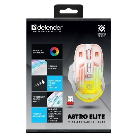 DEFENDER MYSZ GM-056 ASTRO ELITE 3200dpi 7P