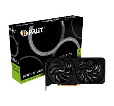 Karta graf. Palit GeForce RTX 4060 Infinity 2 8 GB