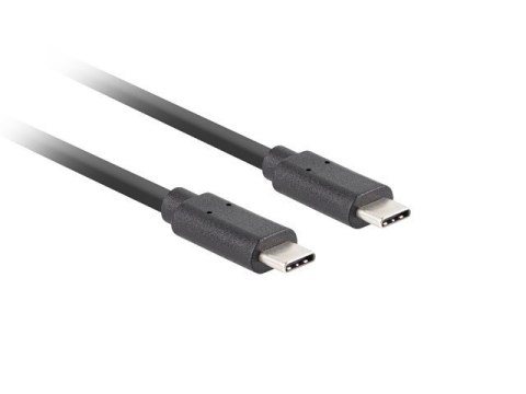 LANBERG KABEL USB-C M/M 3.2 GEN2 1M 10GB/S PD100W CA-CMCM-32CU-0010-BK LANBERG KABEL USB-C M/M 3.2 GEN2 1M 10GB/S PD100W CA-CMCM-32CU-0010-BK