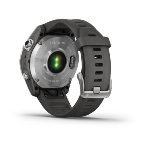 Garmin Fenix 7S sports watch, silver