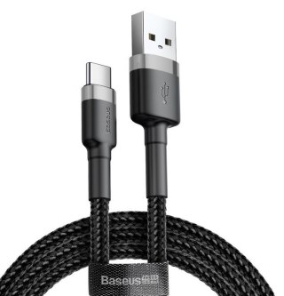 BASEUS KABEL USB-C CAFULE CATKLF-UG1 2A 3M CZARNY