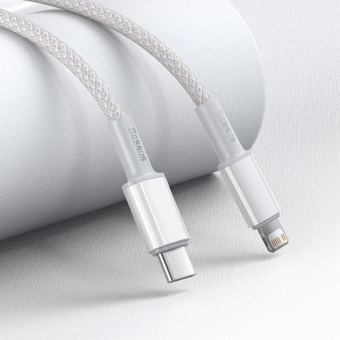 BASEUS KABEL USB-C DO LIGHTNING 20W, 5A, 1M(BIAŁY)