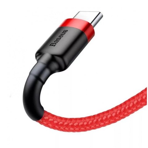 BASEUS KABEL USB DO USB-C CAFULE 2A 3M (CZERWONY)