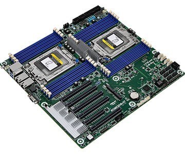 Płyta główna ASRock ROME2D16-2T 2x SP3 AMD Epyc 7000 SoC (SATA, NVMe, 2xM.2, 2x10GbE, IPMI)