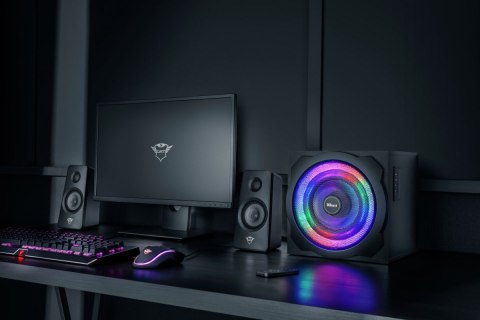 Zestaw głośników TRUST GXT 629 Tytan 2.1 RGB Black