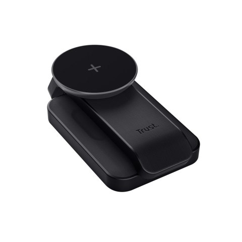 Magnetic Charge Stand Trust Viro 3-in-1 Wireless Black