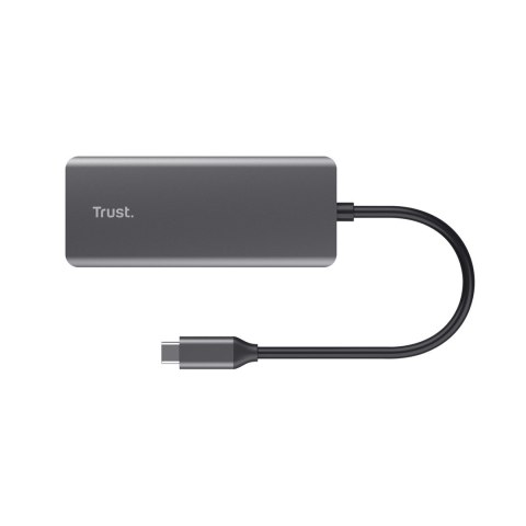 Multi-Port Adapter Trust DALYX 6-IN-1 USB-C Silver