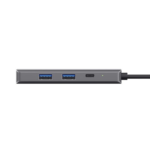 Multi-Port Adapter Trust DALYX 6-IN-1 USB-C Silver