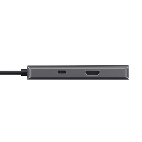 Multi-Port Adapter Trust DALYX 6-IN-1 USB-C Silver