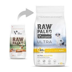 VetExpert Raw Paleo Ultra Turkey Medium&Large Puppy - Karma sucha dla psów - 10kg (WYPRZEDAŻ)