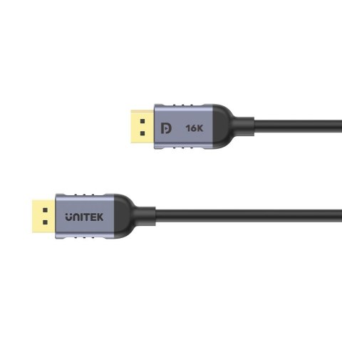 UNITEK KABEL DISPLAYPORT 1.4 8K 60HZ, 4K 240HZ, 5M UNITEK KABEL DISPLAYPORT 1.4 8K 60HZ, 4K 240HZ, 5M