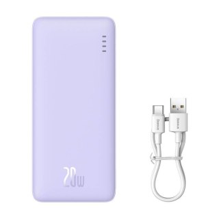 BASEUS POWERBANK AIRPOW 10000MAH 20W (FIOLETOWY)